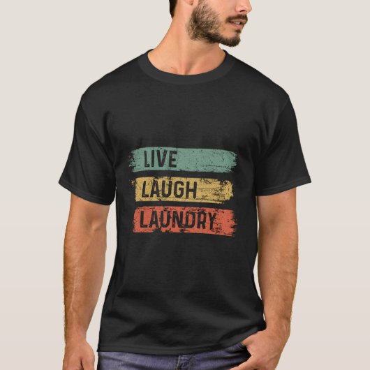 T-shirt Devis de blanchisserie en direct (Devant)