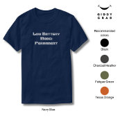 T-shirt Devis de caractères amusant Mode batterie basse :