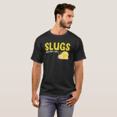 T-shirt Devis de collecte de limaces bananes pour la scien (Devant entier)