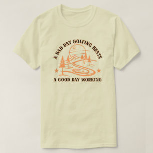 T-shirt Devis de golf amusant Amateur de golf