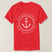 T-shirt Devis de navigation (Design devant)