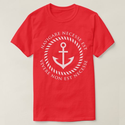 T-shirt Devis de navigation (Design devant)