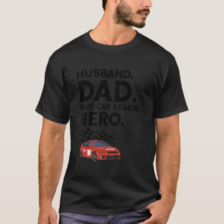 T-shirt Devis de piste de voiture à fente pour piste à fen