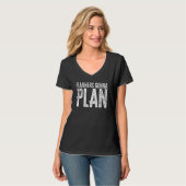 T-shirt Devis de planification, devis d'organisation (Devant entier)