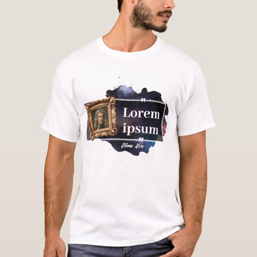 T-shirt Devis de science personnalisée (Devant)