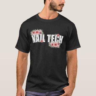 T-shirt Devis de technicien en onglerie Uniforme de travai