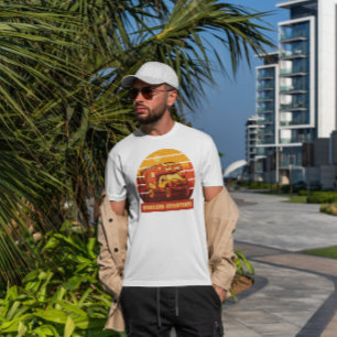 T-shirt Devis de voyage d'aventure