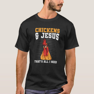 T-shirt Devis d'élevage de poulets de basse-cour pour une 