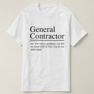 T-shirt devis drôles pour General Entrepreneur