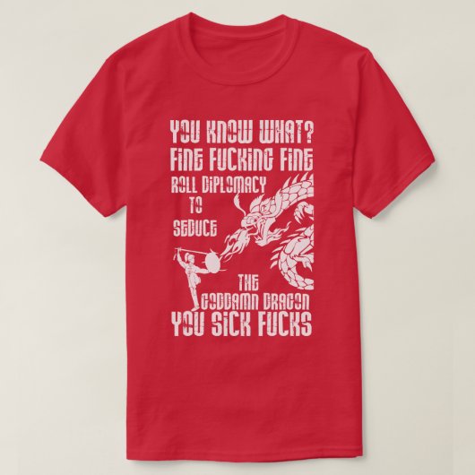 T-shirt Devis hors contexte DD (Design devant)