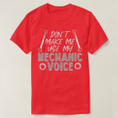 T-shirt Devis Mécanique Voiture Wrench Nut Voice Mechatron (Design devant)