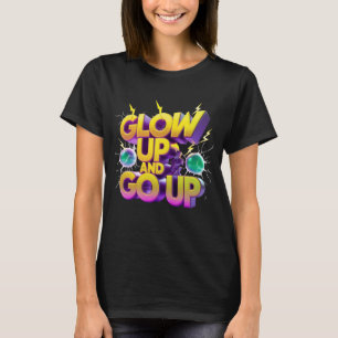 T-shirt Devis motivationnel   Étincelle Or tendance