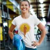 T-shirt Devis motivationnel personnalisé en cours d'exécut