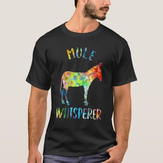 T-shirt Devis Mule Mule Whisperer Mule (Devant)