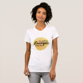 T-shirt devis quotidiens pour motivation et inspiration (Devant entier)