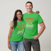 T-shirt Devis vétérinaire amis (Unisexe)