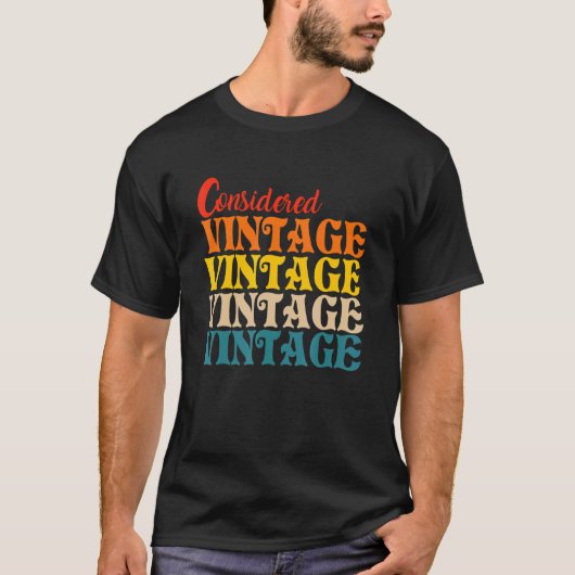 T-shirt Devis Vintage (Devant)