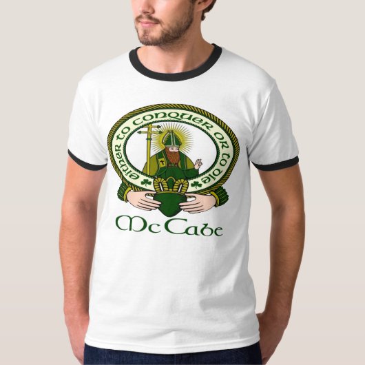 T-shirt Devise de clan de McCabe (Devant)