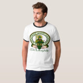 T-shirt Devise de clan de McLaughlin (Devant entier)