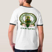 T-shirt Devise de clan de Mulligan (Dos entier)