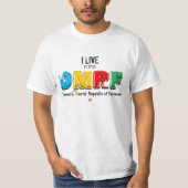 T-shirt devise de confusion mentale (Devant)