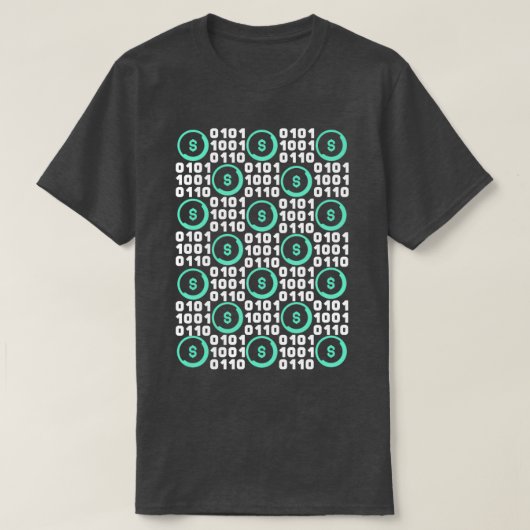 T-shirt Devise numérique (Design devant)