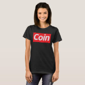 T-shirt Devise numérique Crypto (Devant entier)