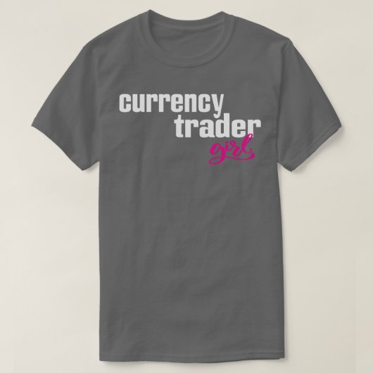 T-shirt Devise Trader Girl 1 (Design devant)