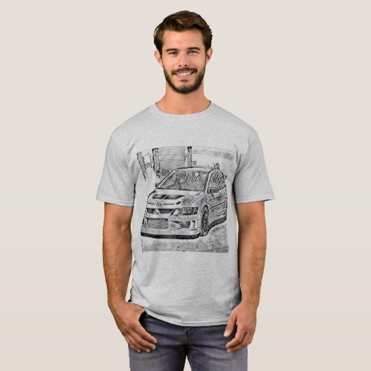 T-shirt d'EVO (Devant entier)