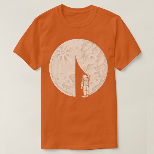 T-shirt Dévoiler le côté sombre de la lune (Design devant)