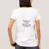 T-shirt Dévoiler votre vision (Dos)