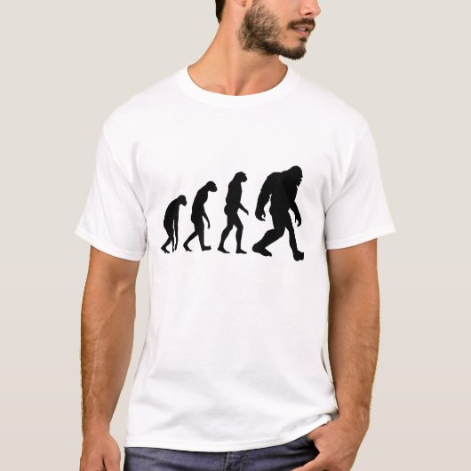 T-shirt d'évolution de Bigfoot (Devant)