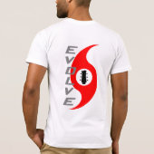 T-shirt d'évolution de la TEMPÊTE des hommes (Dos)