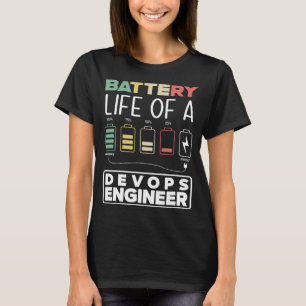 T-shirt DevOps Ingénieur Cloud Informatique Date Un Ingéni
