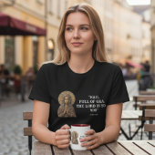 T-shirt Dévotion sculptée Marie en bois