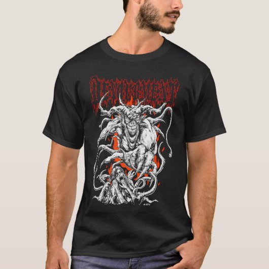 T-shirt Devourment Profane Contagion (Devant)