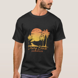 T-shirt Dewey Beach Delaware Del Surf Surfer