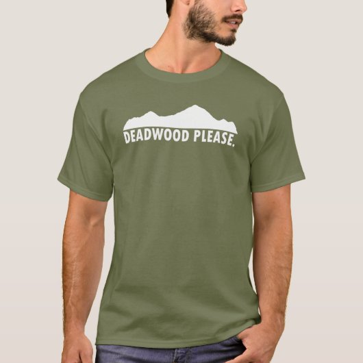 T-shirt Dewood South Dakota S'il vous plaît (Devant)