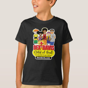 T-shirt "Dex n'Friends" de l'enfant (couleurs somb