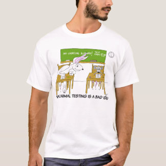 T-shirt d'expérimentation animale