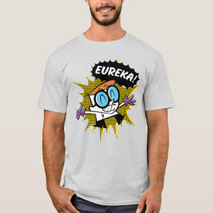 T-shirt Dexter "Eureka !" Graphique de légende à demi-tein