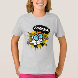 T-shirt Dexter "Eureka !" Graphique de légende à demi-tein