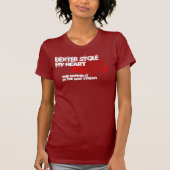 T-shirt Dexter m'a volé le coeur (Devant)