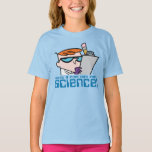 T-shirt Dexter - Quel Beau Jour Pour La Science !<br><div class="desc">Laboratoire de Dexter | Découvrez ce graphique amusant de Dexter avec un porte - bloc et sa phrase : "Quelle belle journée pour la science !".</div>