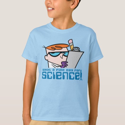 T-shirt Dexter - Quel Beau Jour Pour La Science ! (Devant)
