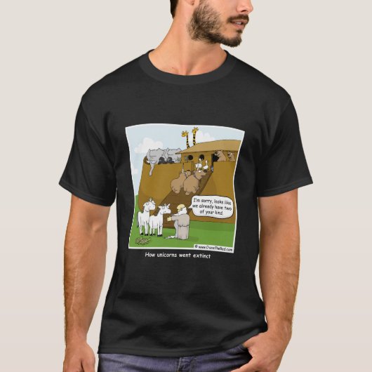 T-shirt d'extinction de licorne (Devant)
