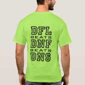 T-shirt DFL bat les battements DNS - noir de DNF (Dos)