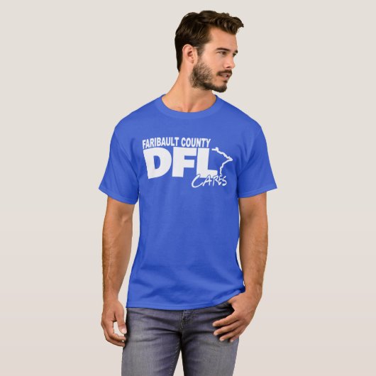 T-shirt DFL Cares (Devant entier)