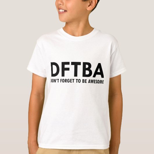 T-SHIRT DFTBA (Devant)