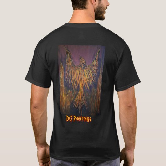 T-shirt DG Paintings Fire Phoenix ver.2 (Dos)